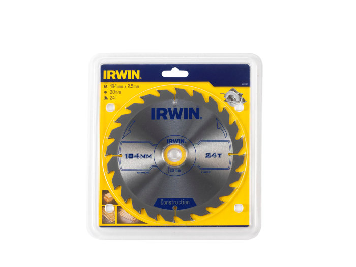 Irwin rundsavsklinge Ø184 x 30 mm - 24T